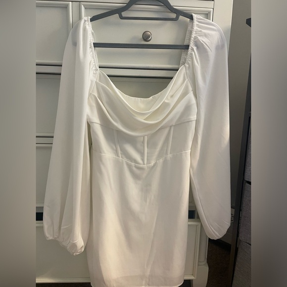 PRINCESS POLLY LILLIE LONG SLEEVE MINI DRESS - Picture 4 of 5